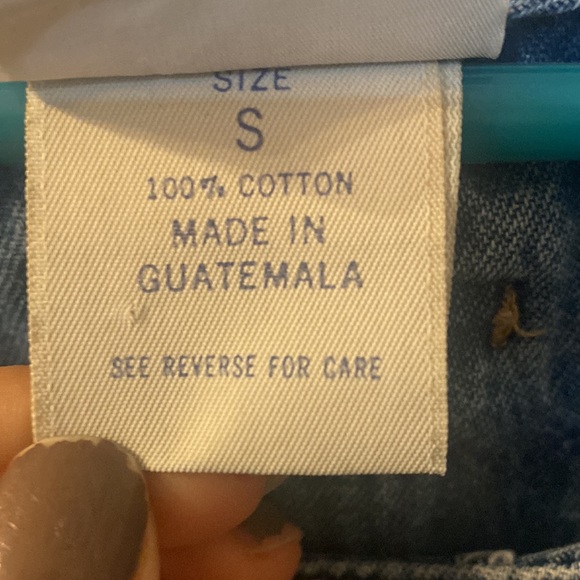 Vintage Sonoma button down denim dress size small - Picture 3 of 5